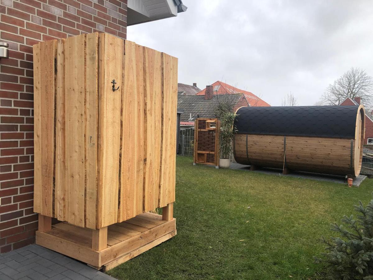 Haus Nordseeliebe Mit Aussensauna, Outdoor Dusche Und Wallbox Dornum Exteriér fotografie
