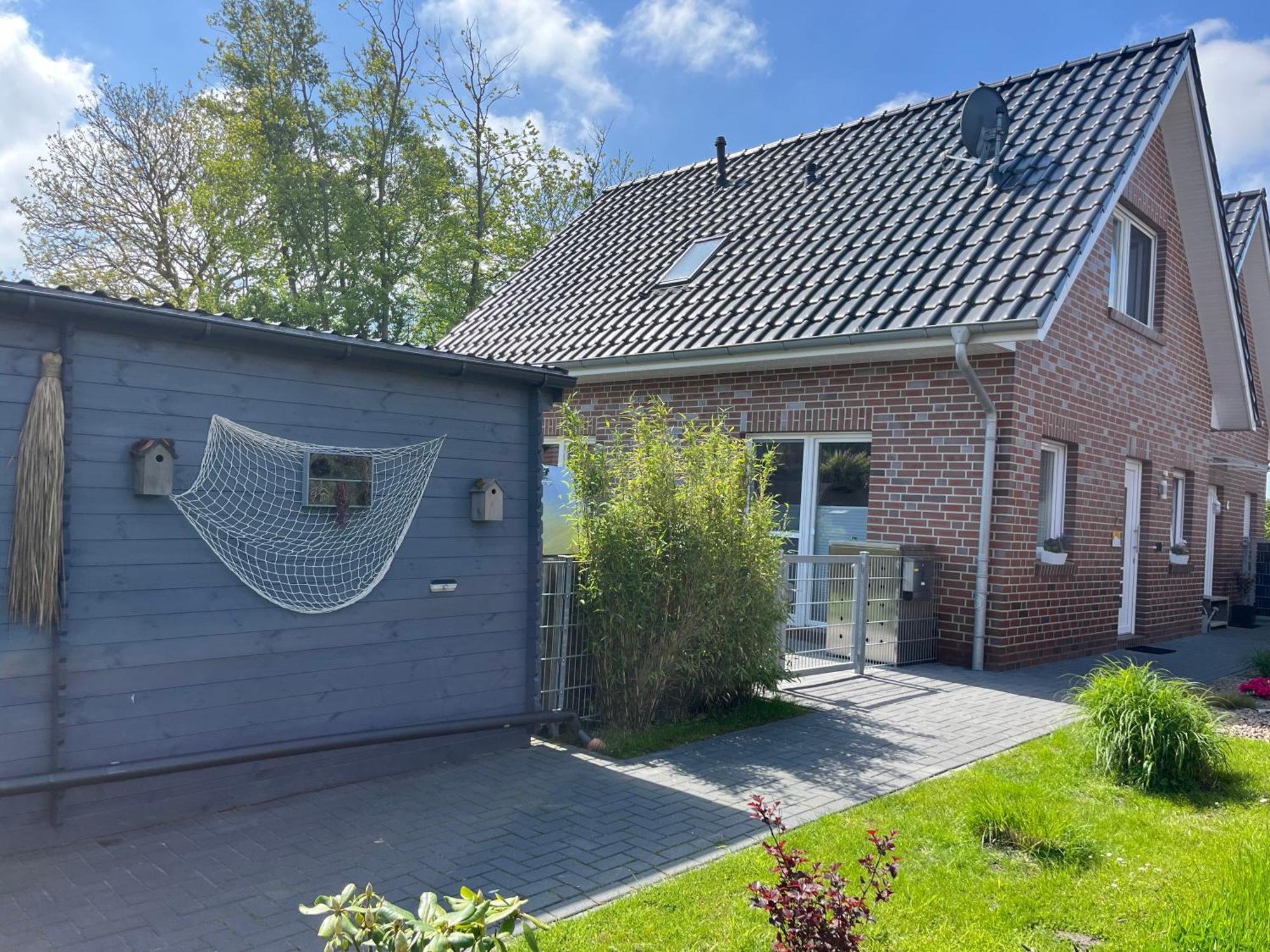 Haus Nordseeliebe Mit Aussensauna, Outdoor Dusche Und Wallbox Dornum Exteriér fotografie